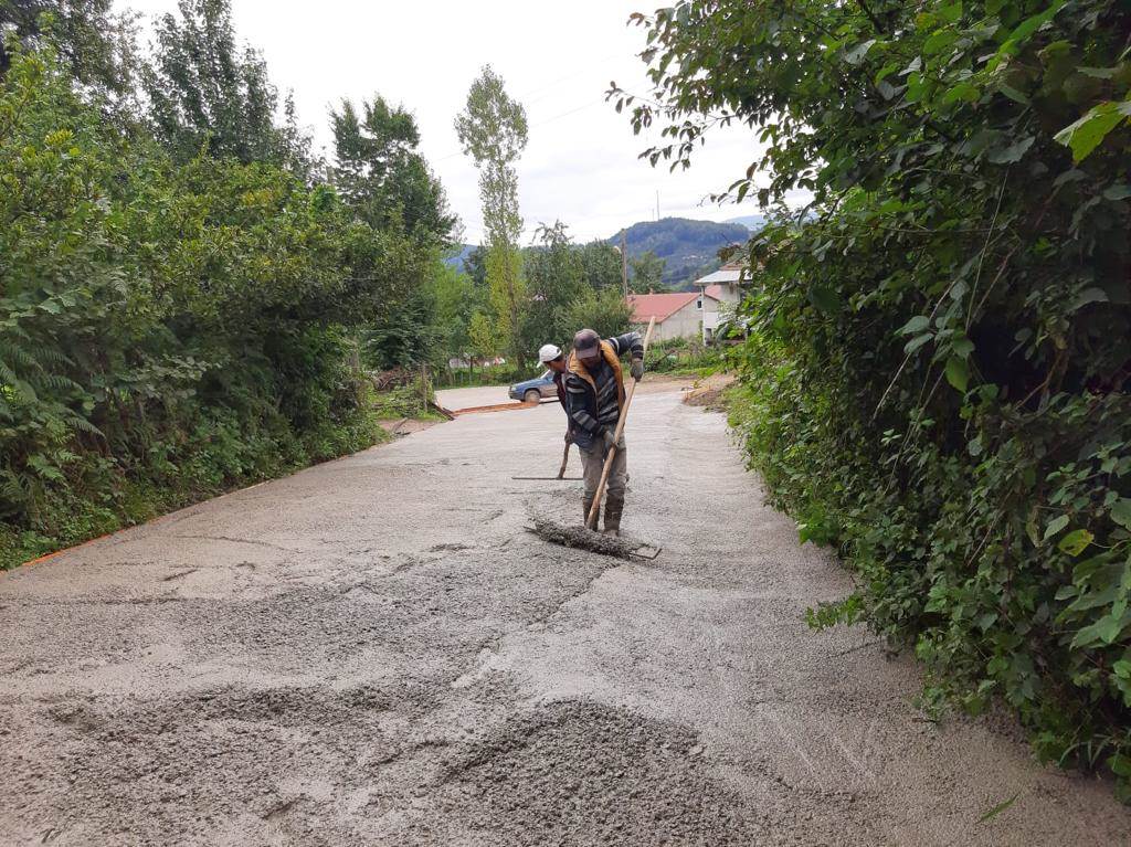 KORGAN’DA BELEDİYE VATANDAŞ EL ELE